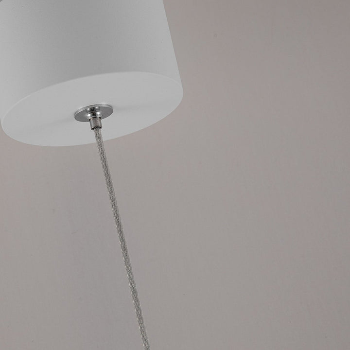 Skanto | RayAura Minimalistisk LED Pendellampe | Moderne Design | Elegant Taklampe for Stue & Kontor
