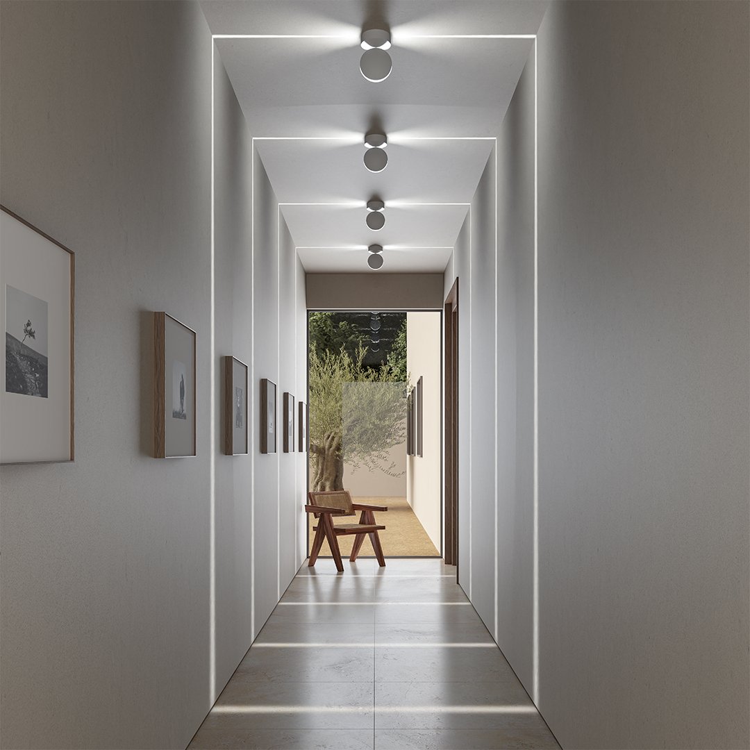 Skanto | NovaWall LED Vegglampe med fargeforandrende design