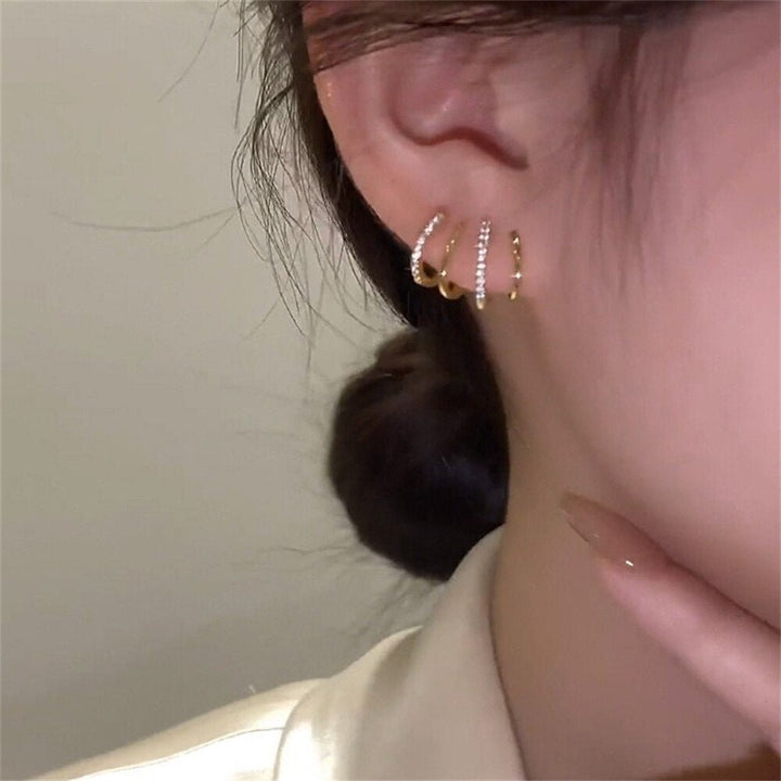 Skanto | Zircon Krystall Geometriske Øredobber